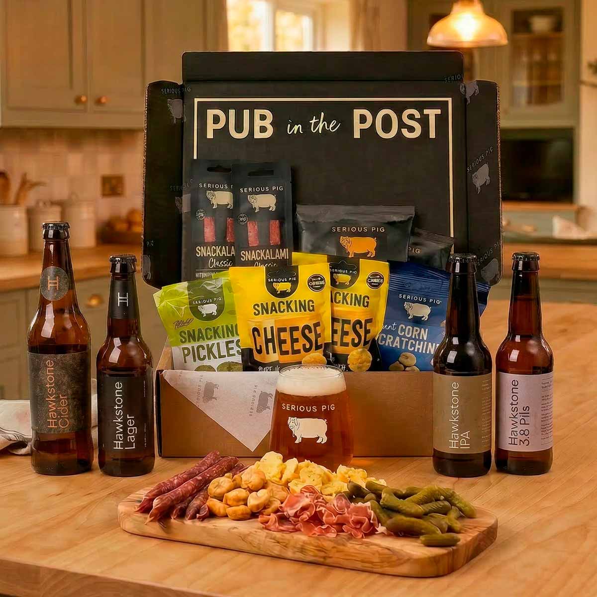 Clarkson’s Farm Hawkstone gift set from Serious Pig, boxed and ready to give