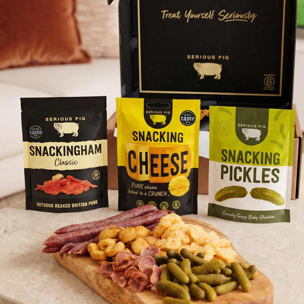 serious pig snack hampers