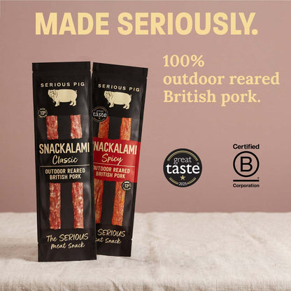 serious pig salami meat snack
