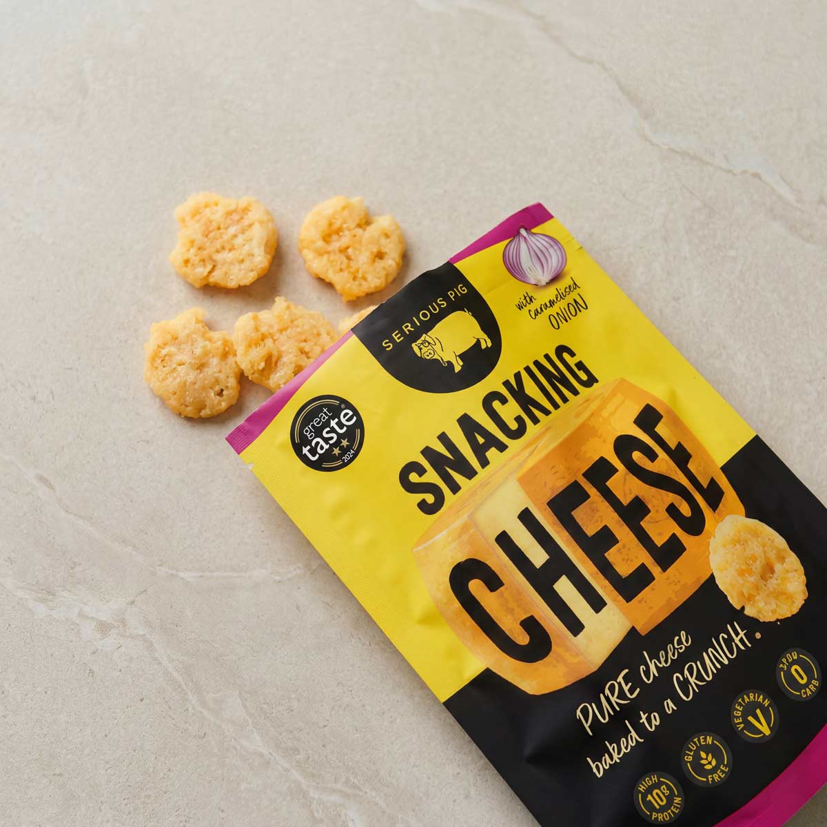Serious Pig Snacking Cheese