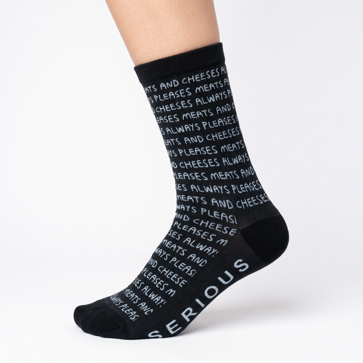 Meats & Cheeses Always Pleases Socks