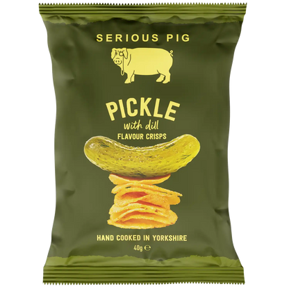 Serious Pig Pickle Crisps