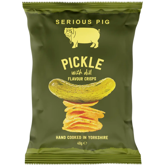 Serious Pig Pickle Crisps