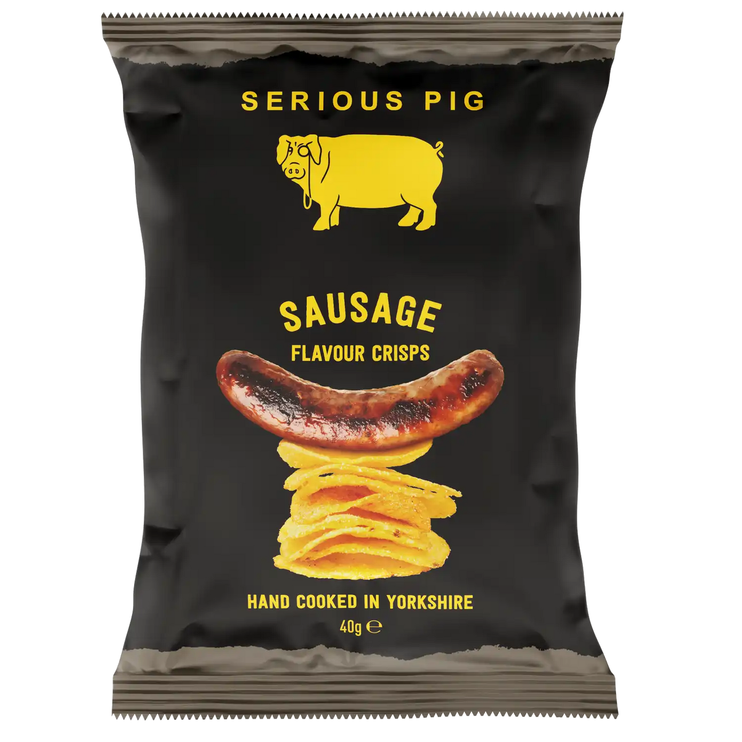 Serious Pig Sausage Crisps