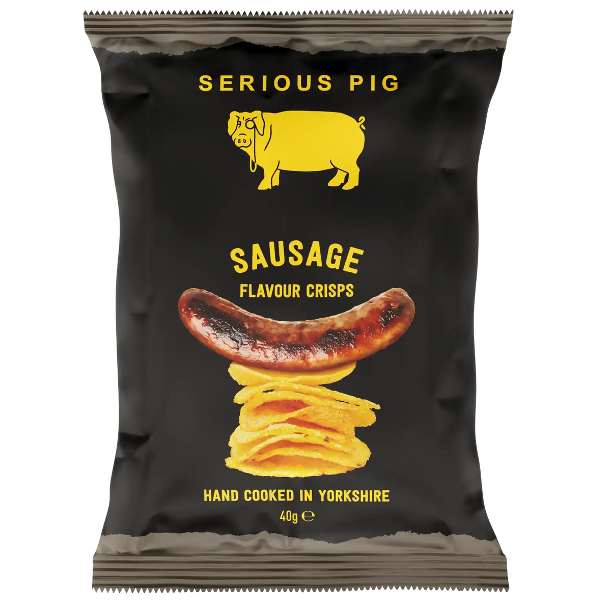 Serious Pig Sausage Crisps