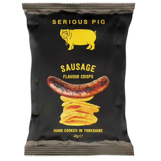 Serious Pig Sausage Crisps