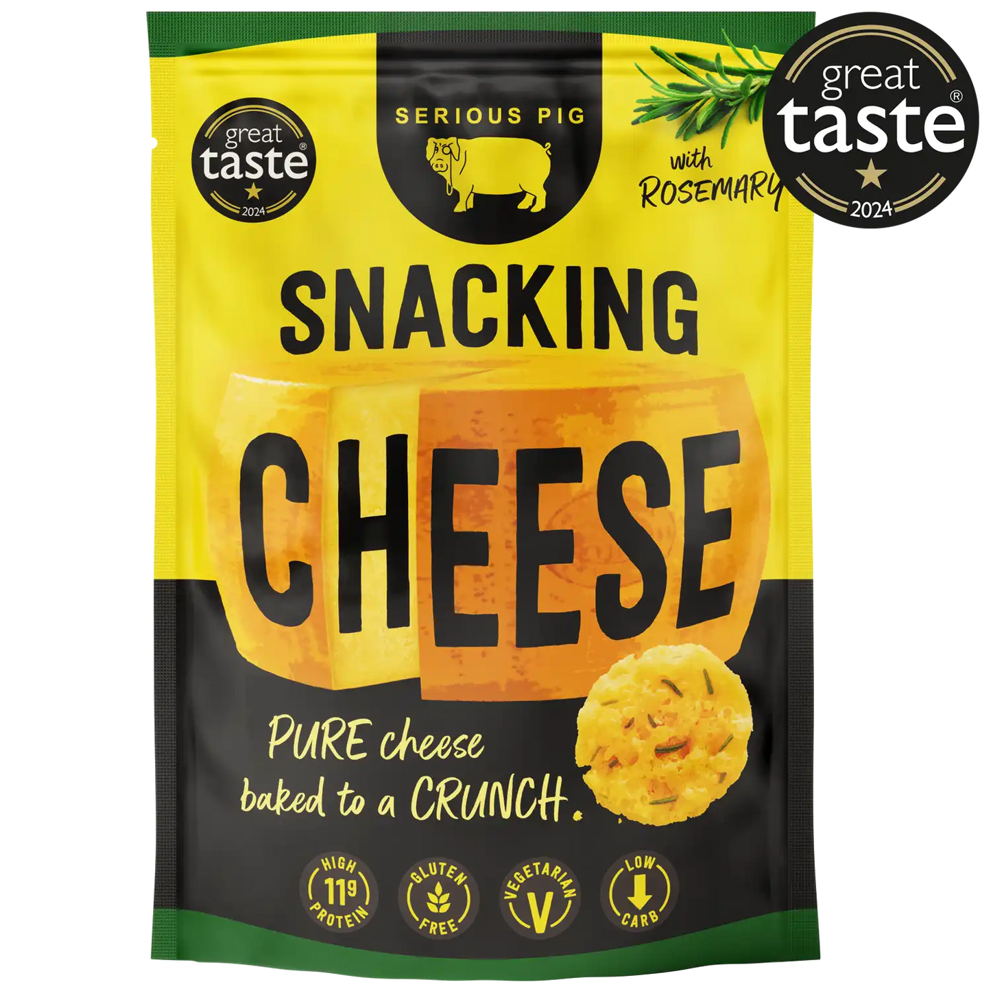 Serious Pig Snacking Cheese Rosemary