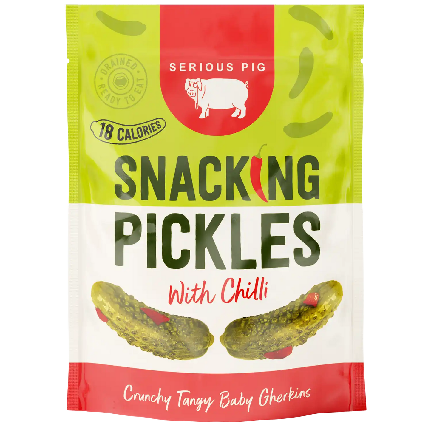 Serious Pig Snacking Pickles Chilli
