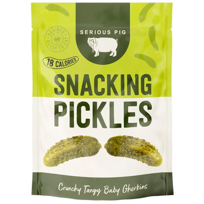 Serious Pig Snacking Pickles