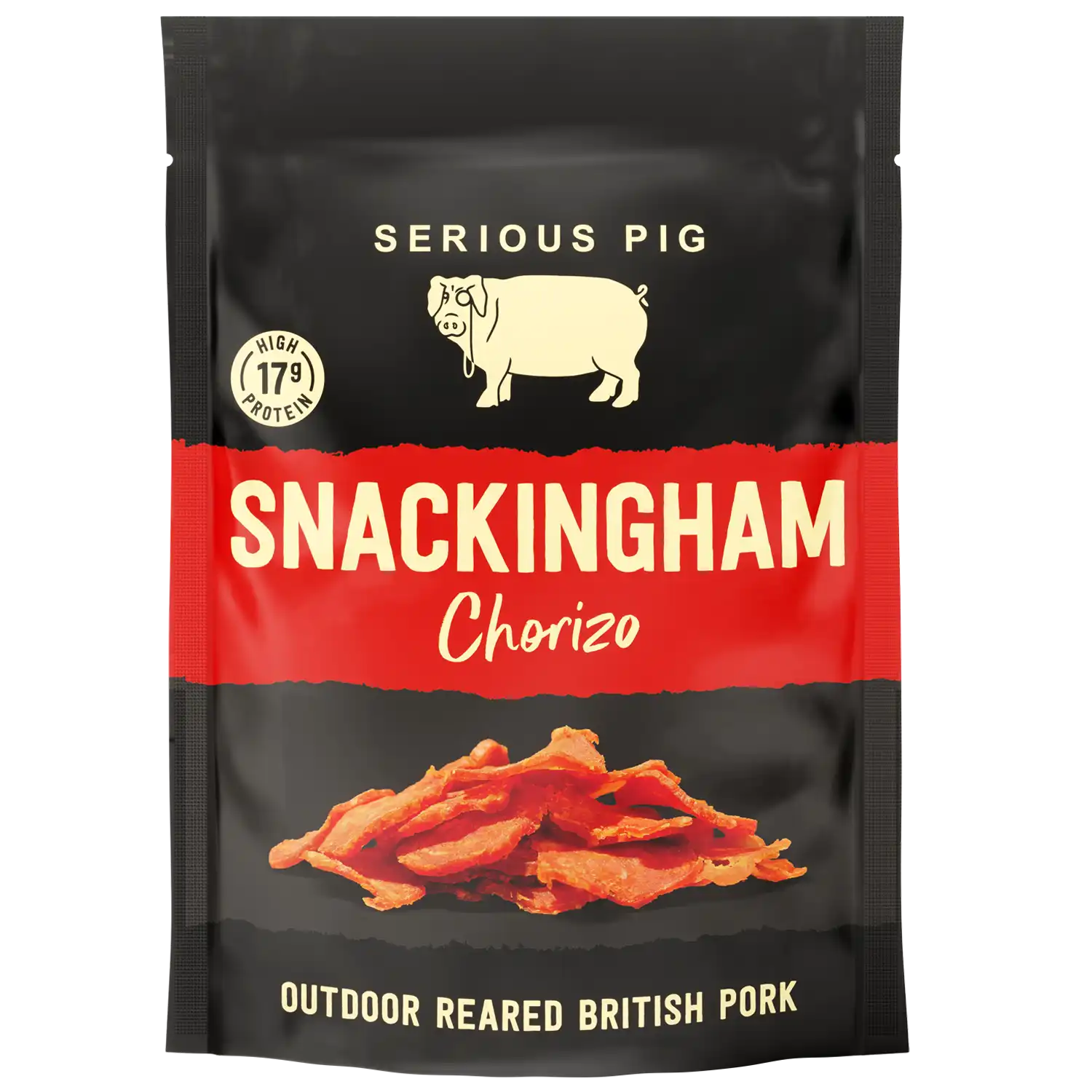 Serious Pig Snackingham Chorizo 