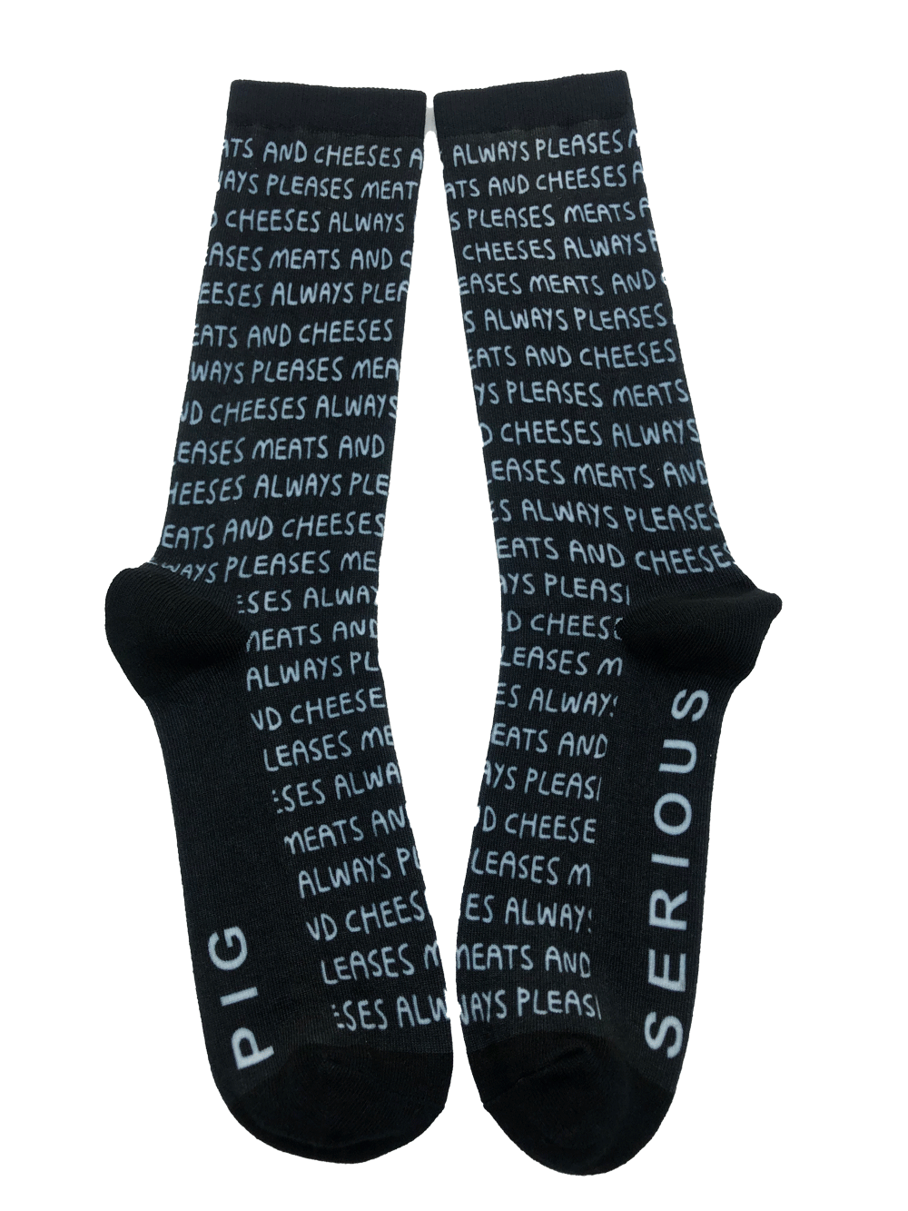 Meats & Cheeses Always Pleases Socks