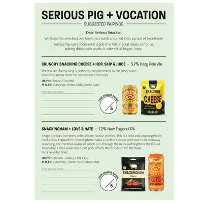 TASTING NOTES 
