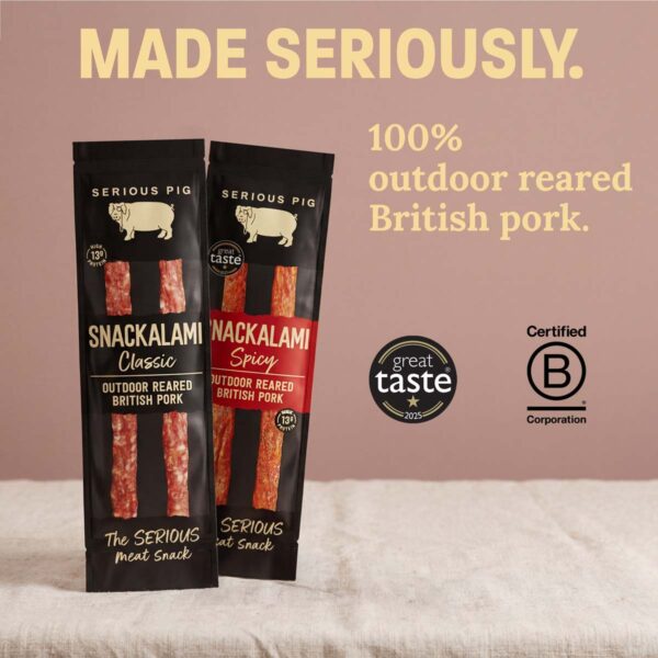 serious pig salami meat snack