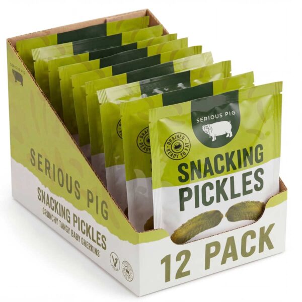 Serious Pig Snacking Pickles