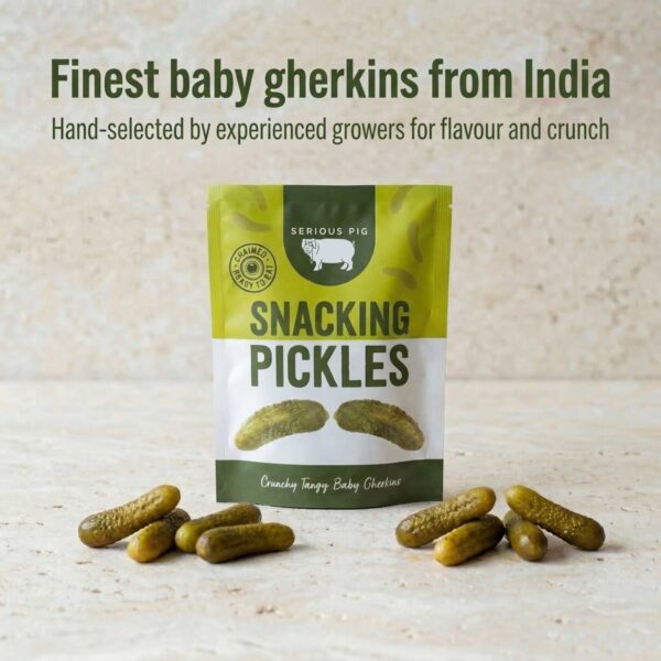 Serious Pig Snacking Pickles