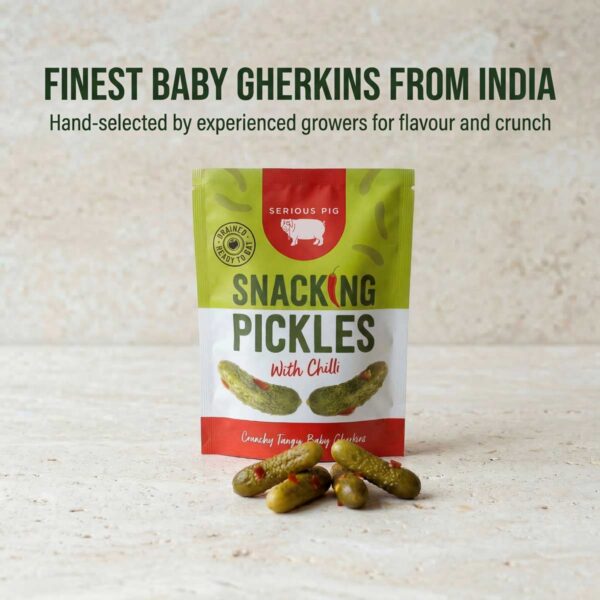 Serious Pig Snacking Pickles