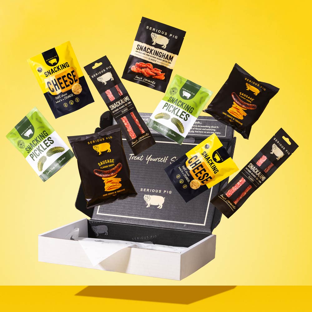 men's gift snack pack