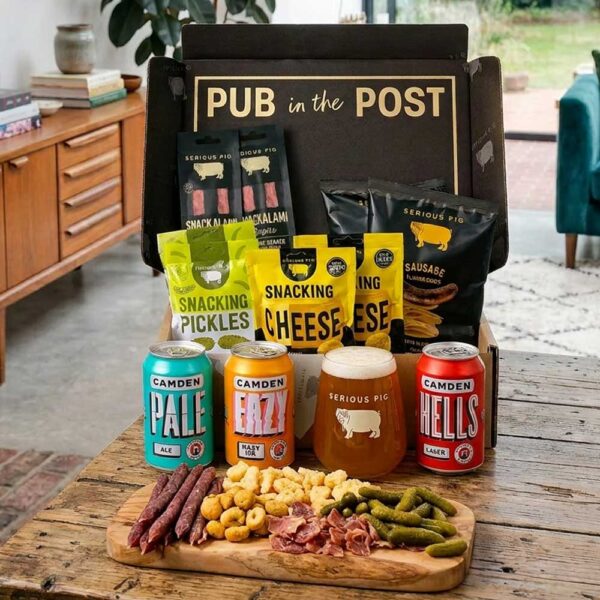 Camden Brewery lager gift set